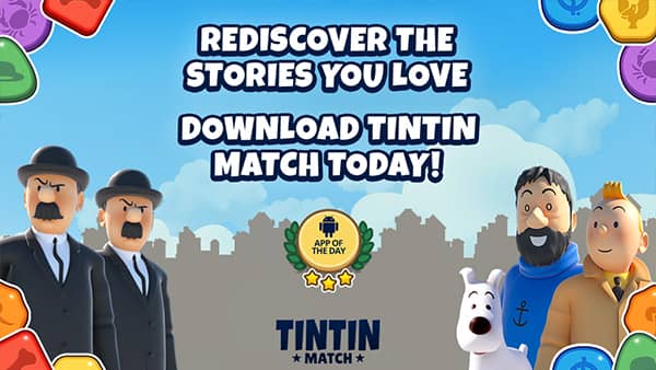 丁丁历险记拼图游戏(Tintin Match)