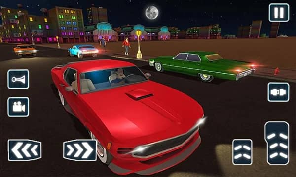 城市汽车驾驶学校模拟器3D版(Retro Car Driving School)