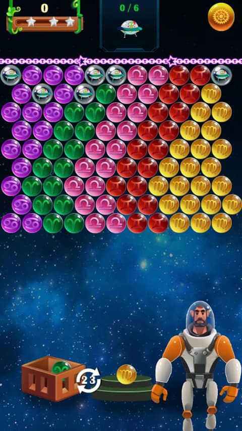 十二星座泡泡射手游戏(Bubble Shooter)