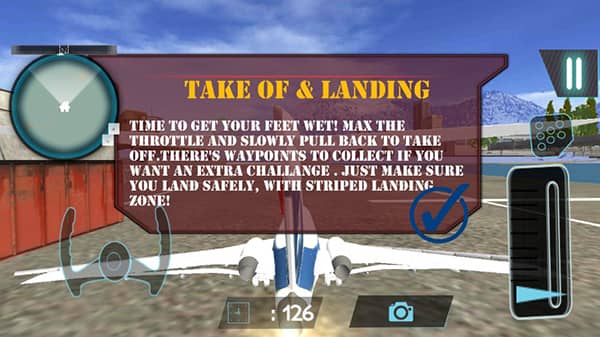 飞机起飞模拟器游戏(Take off Airplane Flight Simulator PRO)