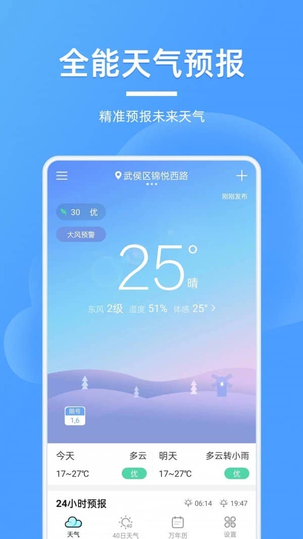 全能天气预报