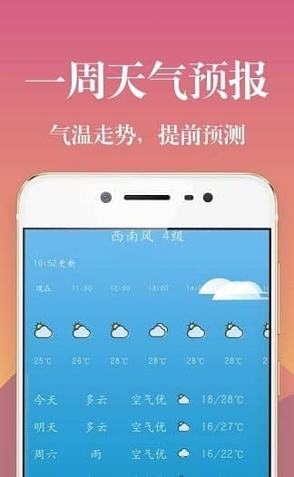 实时天气预报