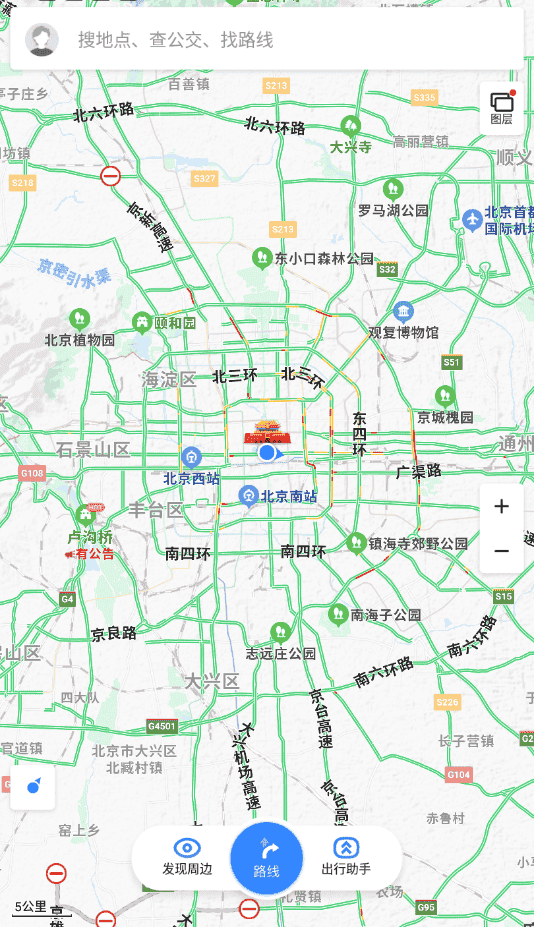 百度地图定制版