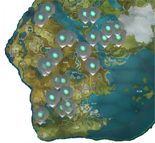 原神发光髓位置汇总介绍 原神发光髓位置图文