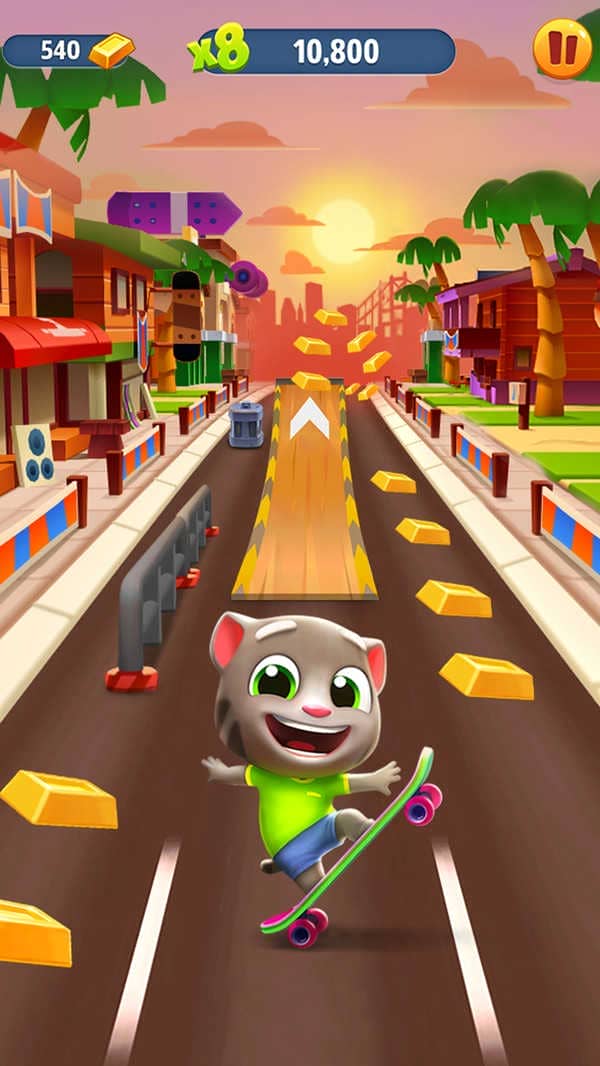 汤姆猫跑酷正版免费版(My Talking Tom Friends)