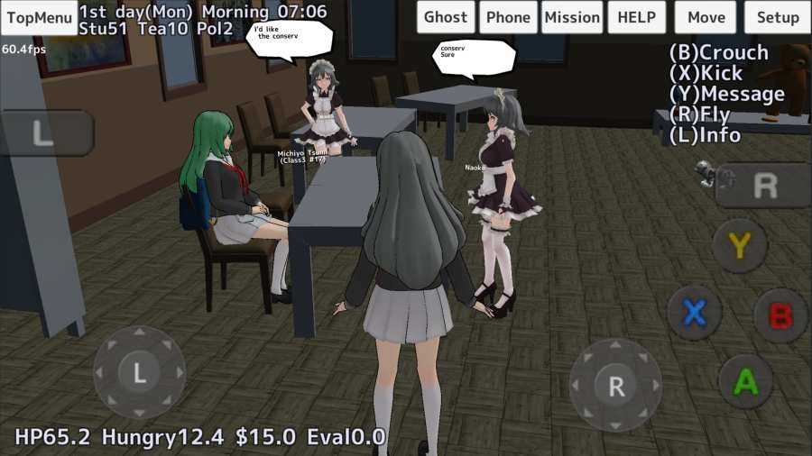 学校女生模拟器无限金币版(SchoolGirls Simulator)