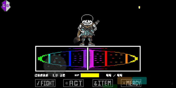 不可视结局手机版(bad time sans)