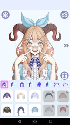 怪物女孩换装(Anime Avatar Maker)小游戏