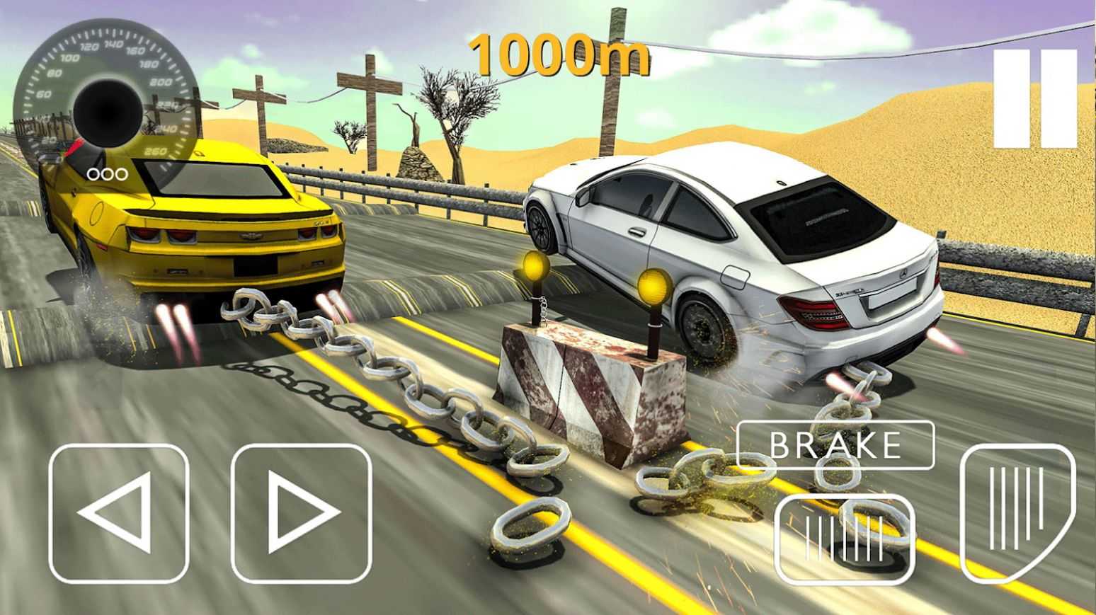 涡轮飞行模拟器(Chained Cars Impossible Stunts 3D - Car Games 2020)修改版