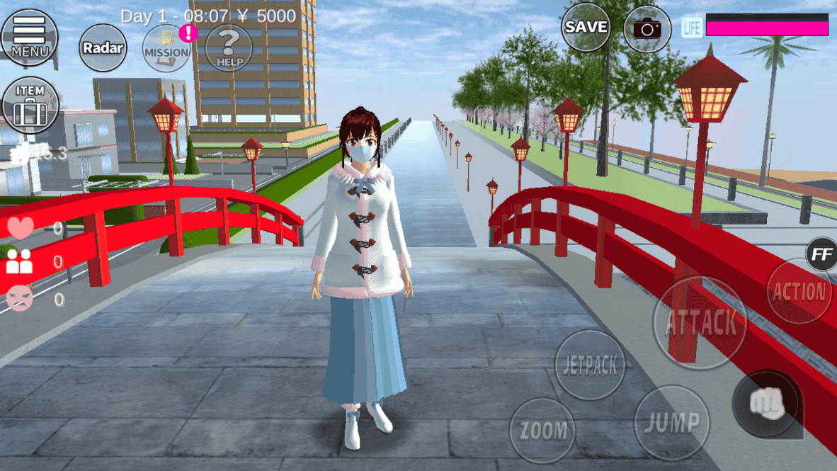 樱花校园模拟器(SAKURA SchoolSimulator)2022高马尾