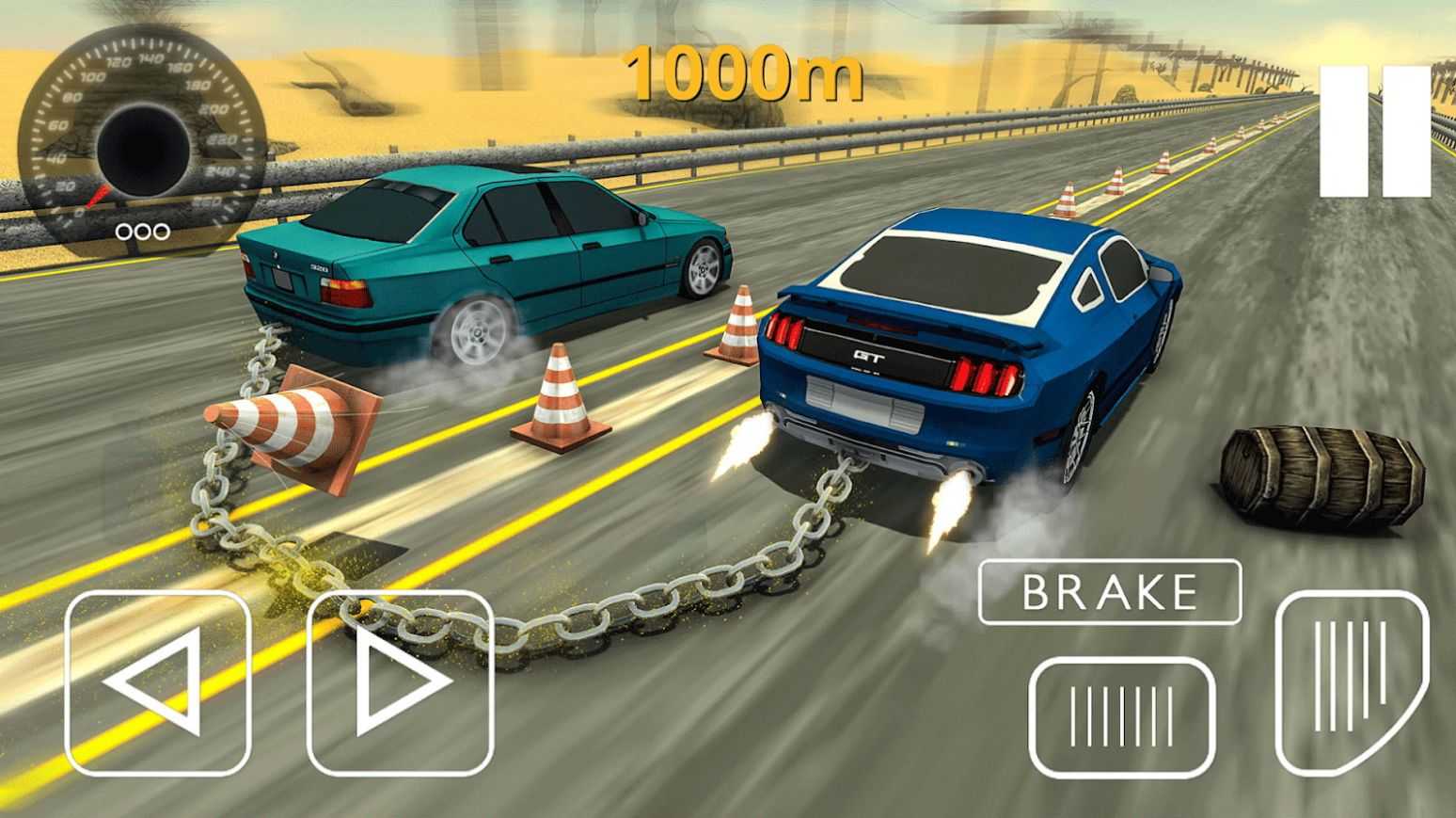 涡轮飞行模拟器(Chained Cars Impossible Stunts 3D - Car Games 2020)修改版